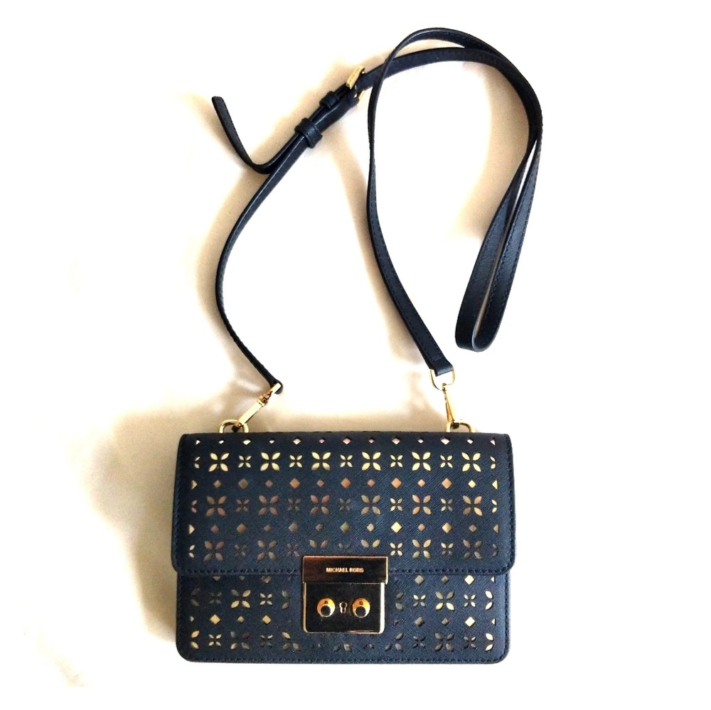 Michael Kors black crossbody bag